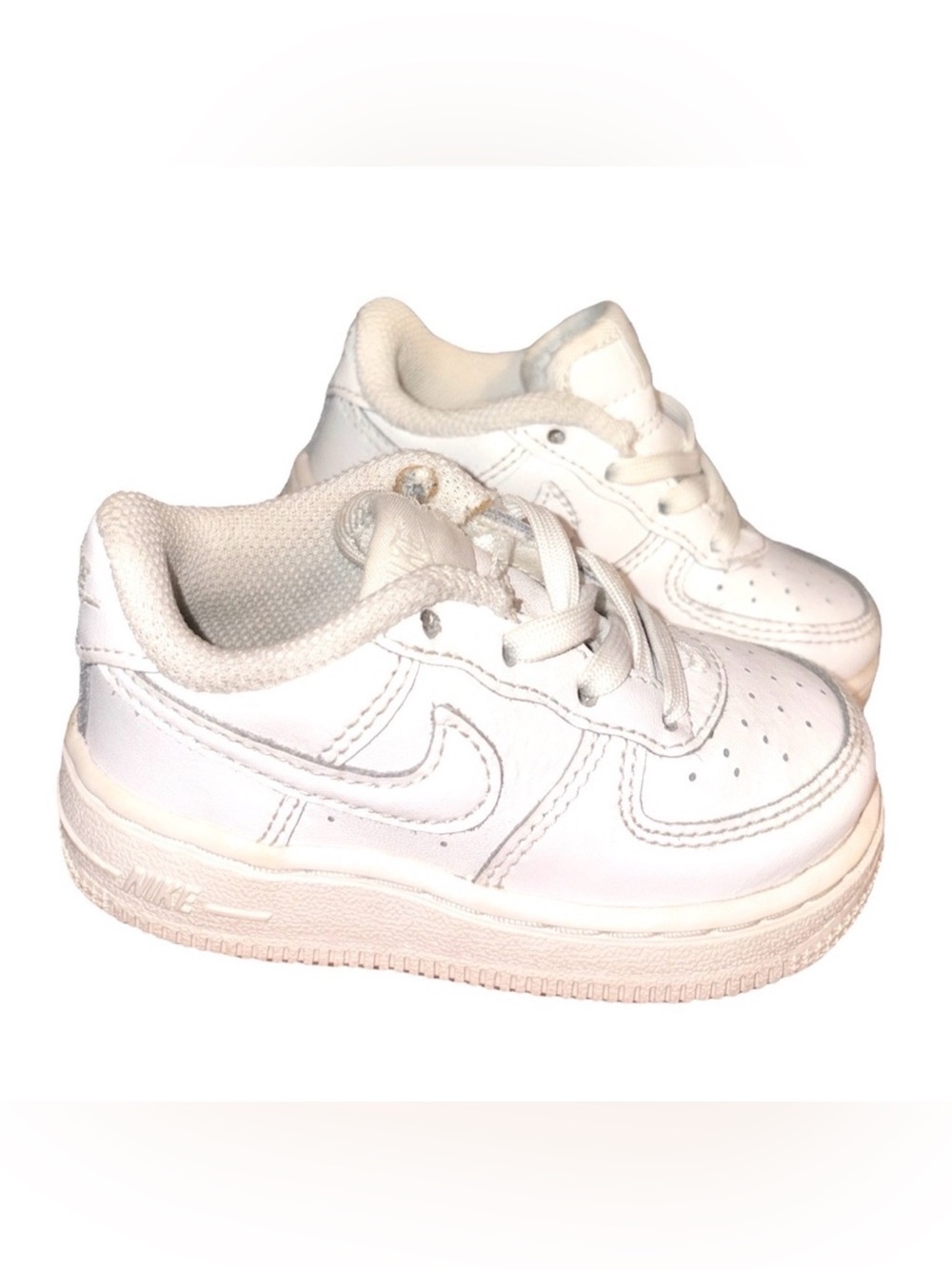 Nike Infant Force 1 Classic White Sneakers